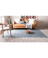 Bayshore Home Outdoor Pashio Pas8 Light Aqua 5' x 8' Area Rug