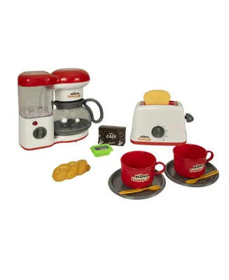 Group Sales Deluxe Kitchen Play Set Coffee Maker and Toaster