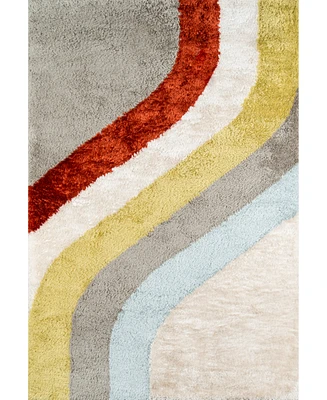 Novogratz Retro Ret-6 Multi 7'6" x 9'6" Area Rug