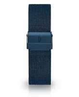 Lilienthal Berlin L1 All Blue Mesh Watch 42mm