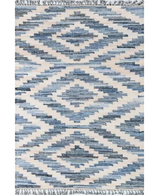 Novogratz California Cal-2 Blue 7'6" x 9'6" Area Rug