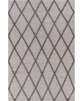 Erin Gates Langdon Lgd-3 Spring Charcoal 2' x 3' Area Rug