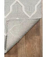 Erin Gates Langdon Lgd-1 Prince Gray 3'9" x 5'9" Area Rug