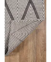 Erin Gates Langdon Lgd-3 Spring Charcoal 3'9" x 5'9" Area Rug