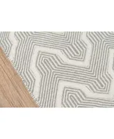 Erin Gates Langdon Lgd-1 Prince Gray 5' x 8' Area Rug