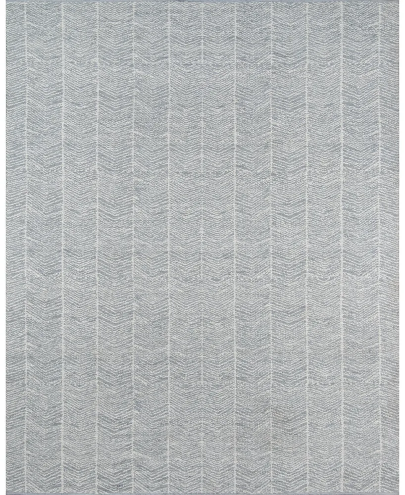 Erin Gates Easton Eas-2 Machine-Washable Congress Gray 5' x 7'6" Area Rug