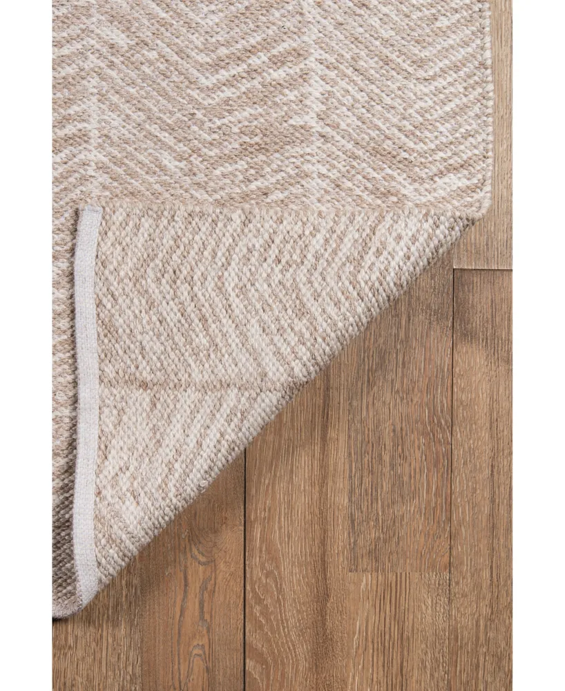 Erin Gates Easton Eas-2 Machine-Washable Congress Brown 7'6" x 9'6" Area Rug