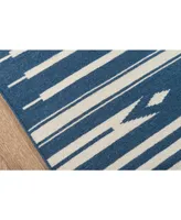 Erin Gates Thompson Tho-1 Billings Denim 2'3" x 8' Runner Area Rug