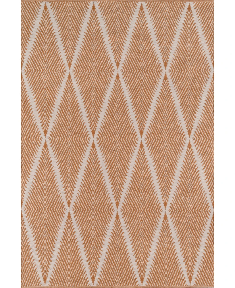 Erin Gates River Riv-1 Machine-Washable Beacon Citron 3'6" x 5'6" Area Rug