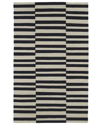 Kaleen Nomad NOM01-02 Black 2' x 3' Area Rug