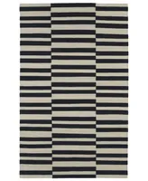 Kaleen Nomad NOM01-02 Black 2' x 3' Area Rug