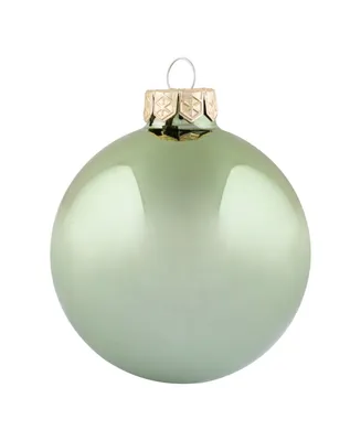 Whitehurst 1.25" Glass Christmas Ornaments - Box of 40