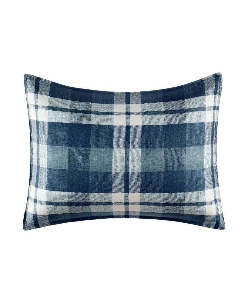 Nautica Crossview Plaid Microsuede Piece Comforter Set