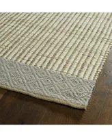 Kaleen Colinas COL02-01 Ivory 5' x 7'6" Area Rug