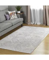 Kaleen Solitaire SOL13-20 Lavender 8' x 11' Area Rug