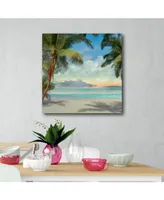 Courtside Market A Found Paradise I 30" x 30" Gallery-Wrapped Canvas Wall Art