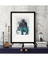 Courtside Market Elephant Citadel Framed Matted Art Collection