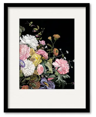 Courtside Market Rose Romance Iii 16" x 16" Framed and Matted Art