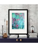 Courtside Market Hanging Rose I 16" x 20" Framed and Matted Art