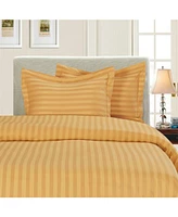 Elegant Comfort Luxurious Stripe Wrinkle-Free -Pc. Duvet Cover Set