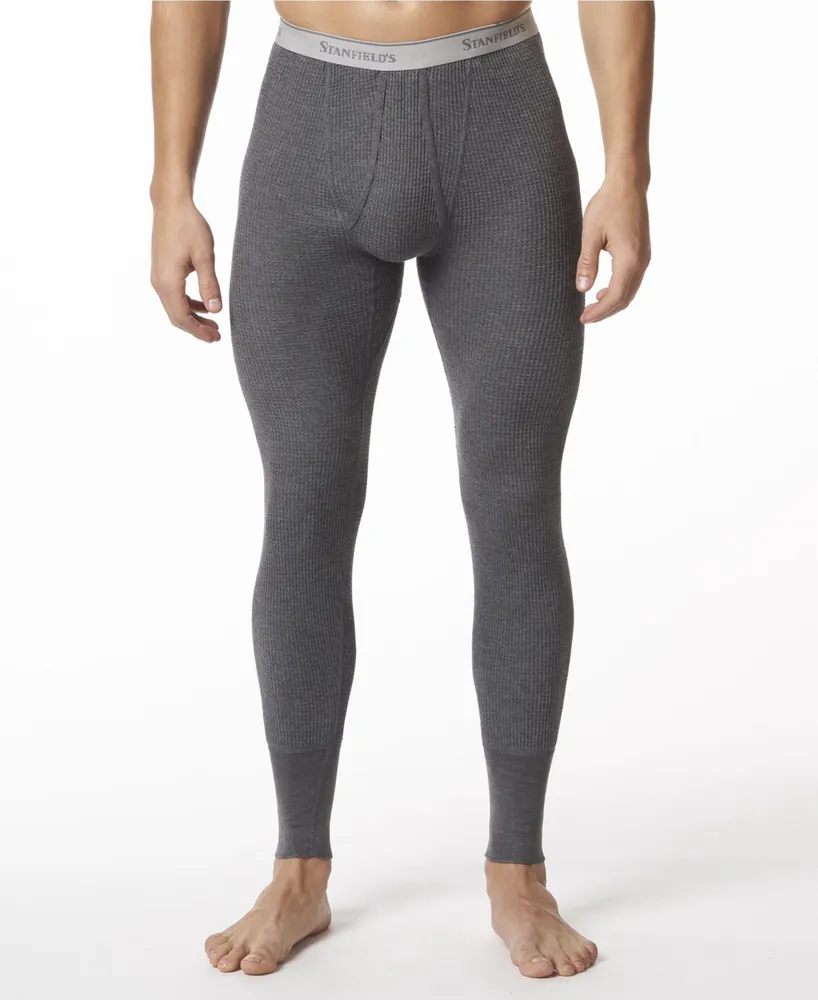 Stanfield's Men's Thermal 2 Layer Merino Wool Blend Long Johns