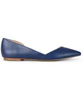 Journee Collection Women's Cortni Pointed Toe d'Orsay Flats