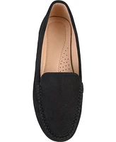 Journee Collection Women's Halsey Perforated Loafers