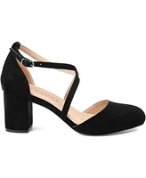 Journee Collection Women's Foster Crisscross Heels