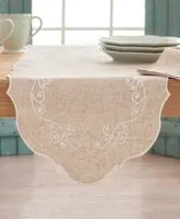 Lenox French Perle Embroidered 70" Runner