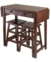 Mercer Double Drop Leaf Table with 2 Stools