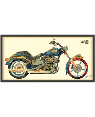 Empire Art Direct 'Los Angeles Rider' Dimensional Collage Wall Art - 25'' x 48''