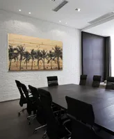 Empire Art Direct 'Solitary Beach' Arte De Legno Digital Print on Solid Wood Wall Art - 30" x 60"