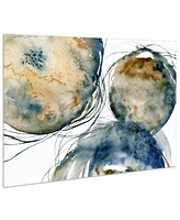 Empire Art Direct 'Hibernation I' Frameless Free Floating Tempered Art Glass Wall Art - 48" x 32''