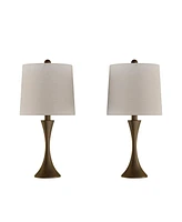 Lavish Home Table Lamps - Set of 2