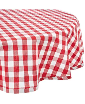 Checkers Tablecloth 70" Round