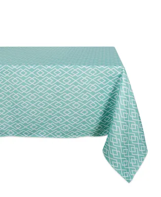 Diamond Outdoor Tablecloth with Zipper 60" x 120"