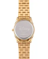 EwatchFactory Women's Disney Minnie Mouse Gold Bracelet Watch 30mm