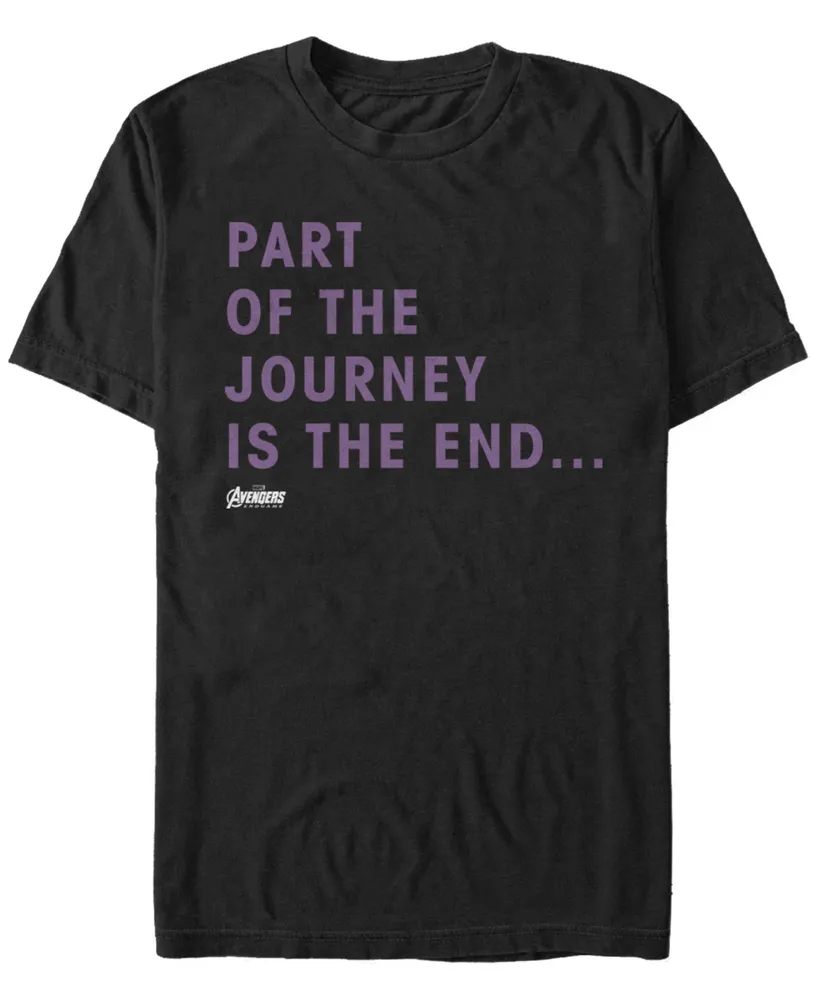 Marvel Men's Avengers Endgame Part of The Journey Short Sleeve T-Shirt