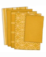 Assorted Dishtowel and Dishcloth, Set of 5