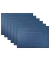 Polyvinyl Chloride Doubleframe Placemat, Set of 6