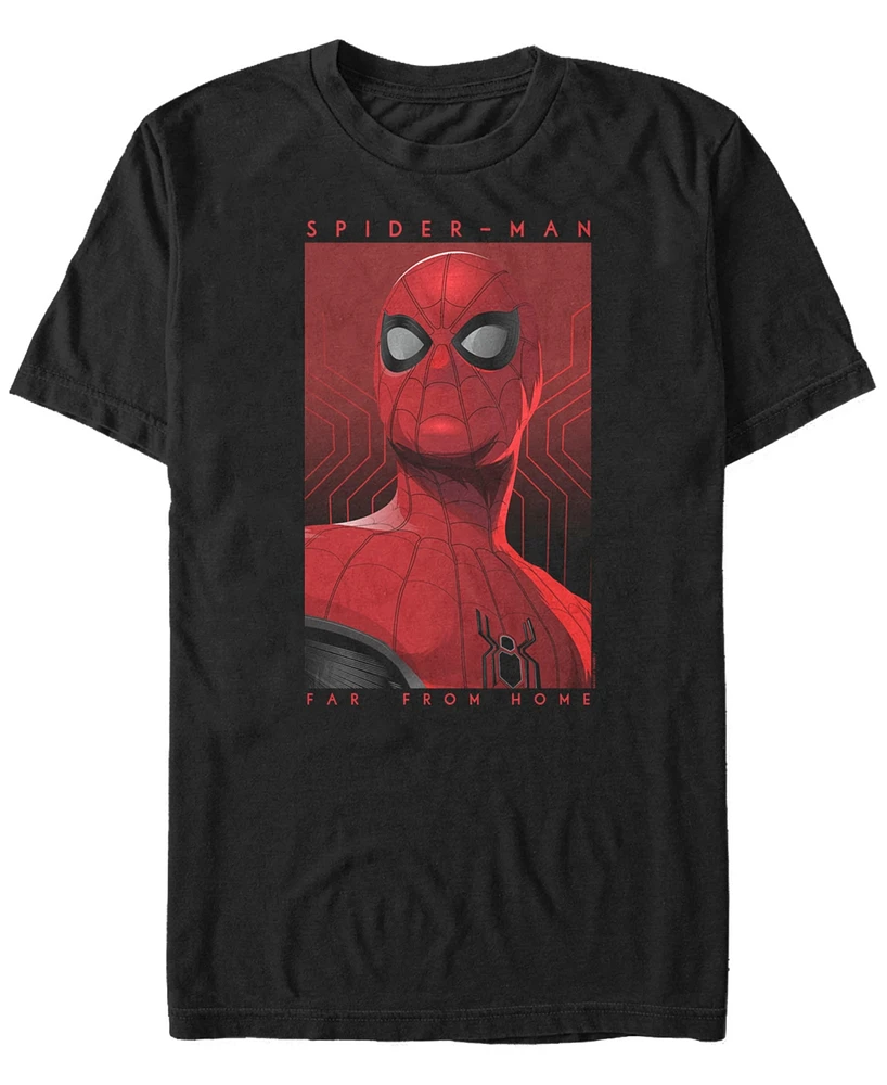 Marvel Men's Spider-Man Far From Home Poster Short Sleeve T-Shirt