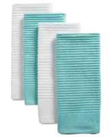 Assorted Ribbed Terry Dishtowel, Set of 4