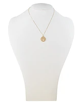 Coin Double-Sided 18" Pendant Necklace in 10k Gold