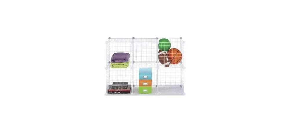 Whitmor Set of 6 Storage Cubes