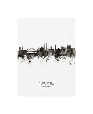 Michael Tompsett Newcastle England Skyline Portrait Ii Canvas Art