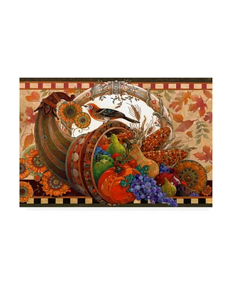 David Galchutt Cornucopia Tablecloth Canvas Art - 27" x 33.5"