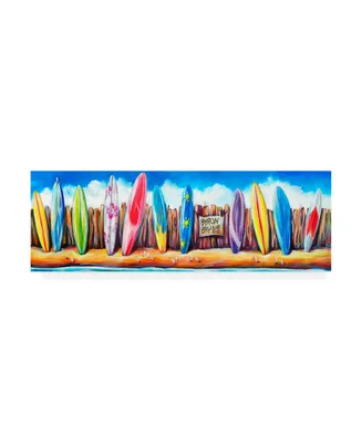 Deborah Broughton Surf Byron surf Canvas Art
