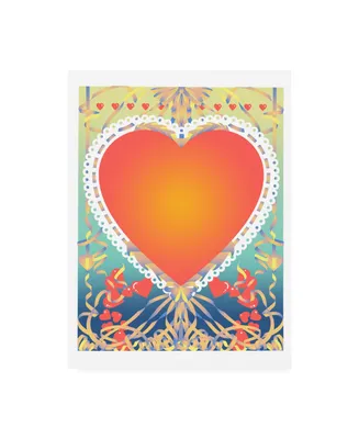 David Chestnutt Valentine Heart Canvas Art