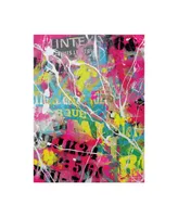 David Drioton Splatter Graffiti Canvas Art - 27" x 33.5"