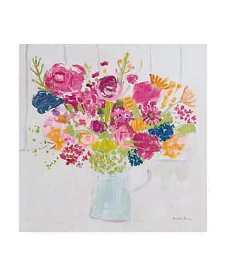 Farida Zaman Bouquet for You Bright Canvas Art